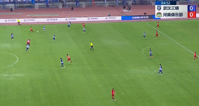 ⚽中超战报：徐浩峰替补染红 若卡90分钟绝杀 武汉三镇1-0十人河南