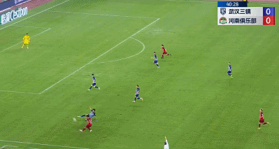 ⚽中超战报：徐浩峰替补染红 若卡90分钟绝杀 武汉三镇1-0十人河南