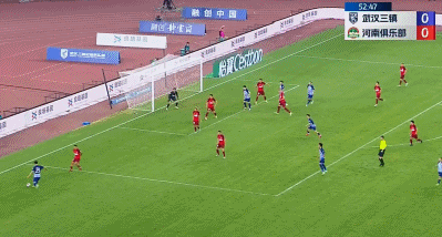 ⚽中超战报：徐浩峰替补染红 若卡90分钟绝杀 武汉三镇1-0十人河南