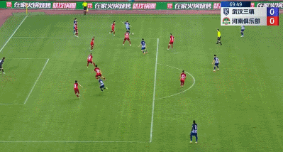 ⚽中超战报：徐浩峰替补染红 若卡90分钟绝杀 武汉三镇1-0十人河南