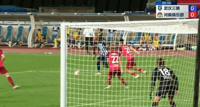 ⚽中超战报：徐浩峰替补染红 若卡90分钟绝杀 武汉三镇1-0十人河南